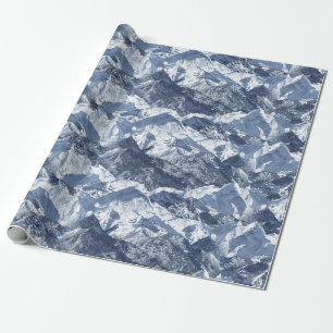 Cadeau Papier d'emballage de montagne