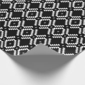 Cadeau Papier d'emballage de motif de Boho (Coin)