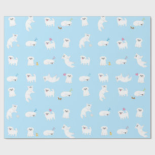 Cadeau Papier d'emballage de motif de Pekingese