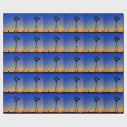 Cadeau Papier d'emballage de moulin à vent (Couture)