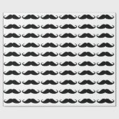Cadeau Papier d'emballage de moustache (Plat)