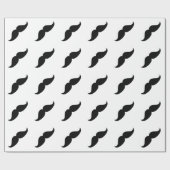 Cadeau Papier d'emballage de moustache (Plat)