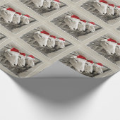 Cadeau Papier d'emballage de moutons de vacances (Coin)