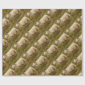 Cadeau Papier d'emballage de moutons islandais (Plat)