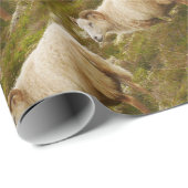Cadeau Papier d'emballage de moutons islandais (Coin rond)