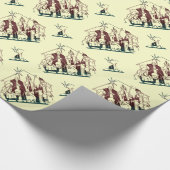 Cadeau Papier d'emballage de nativité de Noël (Coin)