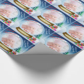 Cadeau Papier d'emballage de neige de globe de Noël fait (Coin)