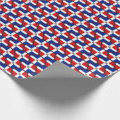 Cadeau Papier d'emballage de nid d'abeilles de drapeau de (Coin)