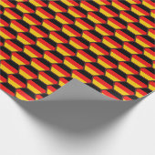 Cadeau Papier d'emballage de nid d'abeilles de drapeau de (Coin)