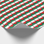 Cadeau Papier d'emballage de nid d'abeilles de drapeau de (Coin)