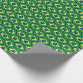 Cadeau Papier d'emballage de nid d'abeilles de drapeau du (Coin)