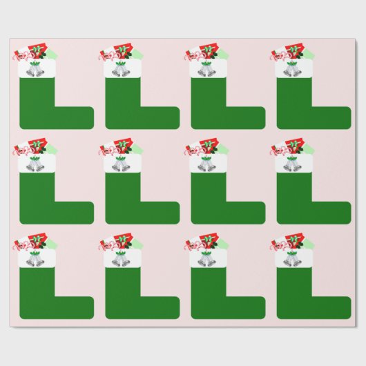 Cadeau Papier d'emballage de Noël (Plat)