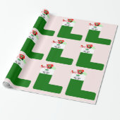 Cadeau Papier d'emballage de Noël (Déroulé)