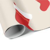 Cadeau Papier d'emballage de Noël (Coin rond)