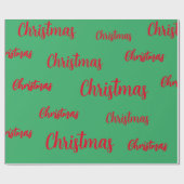 Cadeau Papier d'emballage de Noël (Plat)