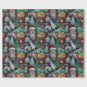 Cadeau Papier d'emballage de Noël (Plat)