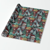 Cadeau Papier d'emballage de Noël (Déroulé)