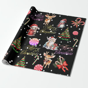 Cadeau Papier d'emballage de Noël
