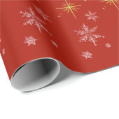 Cadeau Papier d'emballage de Noël (Coin rond)