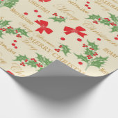 Cadeau papier d'emballage de noël (Coin)
