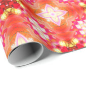 Cadeau Papier d'emballage de Noël (Coin rond)