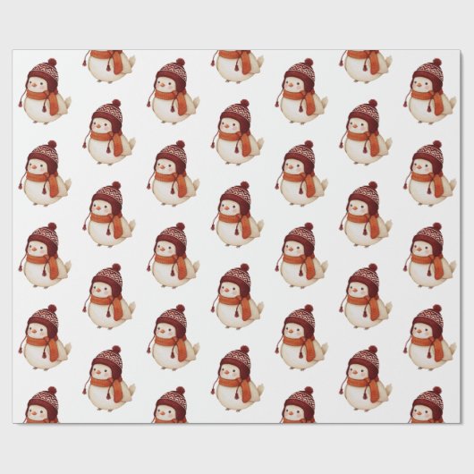 Cadeau Papier d'emballage de Noël (Plat)