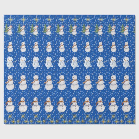 Cadeau Papier d'emballage de Noël (Plat)