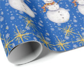 Cadeau Papier d'emballage de Noël (Coin rond)