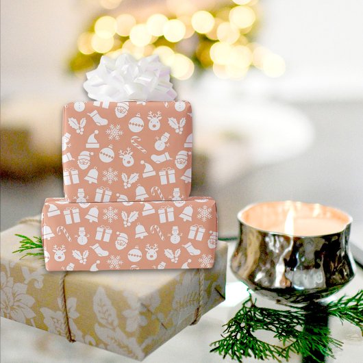 Cadeau Papier d'emballage de Noël
