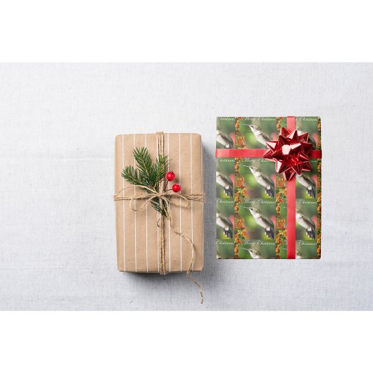 Cadeau papier d'emballage de Noël