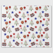 Cadeau Papier d'emballage de Noël (Plat)