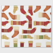 Cadeau Papier d'emballage de Noël (Plat)