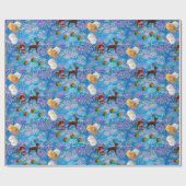 Cadeau Papier d'emballage de Noël (Plat)