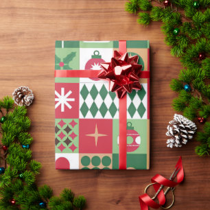 Cadeau ❄️ Papier d'emballage de Noël coloré pour les fête