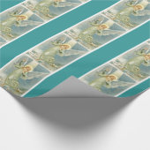 Cadeau Papier d'emballage de Noël d'ange (Coin)