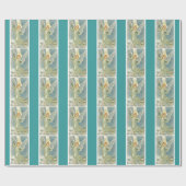 Cadeau Papier d'emballage de Noël d'ange (Plat)