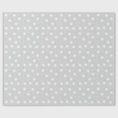 Cadeau Papier d'emballage de Noël d'argent de conception (Plat)