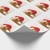 Cadeau Papier d'emballage de Noël de cocker (Coin)
