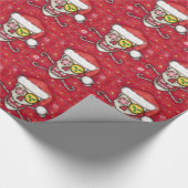 Cadeau Papier d'emballage de Noël de crâne de jolly roger (Coin)