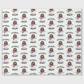 Cadeau Papier d'emballage de Noël de Noël de Jésus de (Plat)