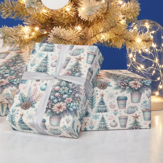 Cadeau Papier d'emballage de Noël fantaisiste (Vacances)