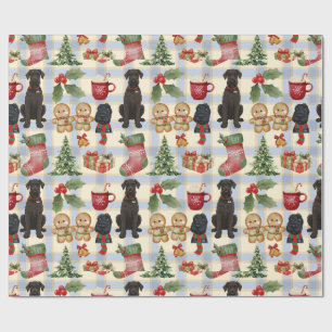 Cadeau Papier d'emballage de Noël Giant Schnauzer
