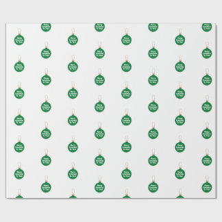 Cadeau Papier d'emballage de Noël Girl Scouting