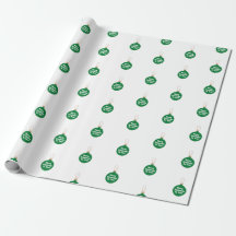 Papier d'emballage de Noël Girl Scouting