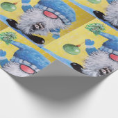 Cadeau Papier d'emballage de Noël Gnome & ferret (Coin)