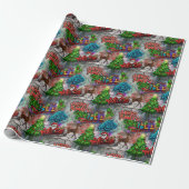 Cadeau Papier d'emballage de Noël graffiti (Déroulé)