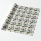 Cadeau Papier d'emballage de Noël Pomsky (Déroulé)