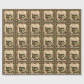 Cadeau Papier d'emballage de Noël pour bébé (Plat)