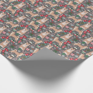 Cadeau Papier d'emballage de Noël Shiba Inu
