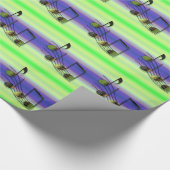 Cadeau Papier d'emballage de notes de Dubstep (Coin)